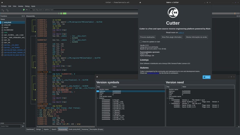 Cutter - A powerful tool for Reverse Engineering
