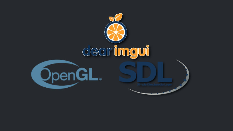 How to Compile Projects with OpenGL, SDL2 and Dear ImGui